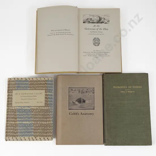 4 Volumes Relating To Hawaii