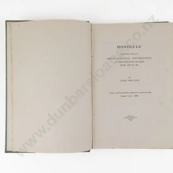 Judd Laura Fish - Honolulu