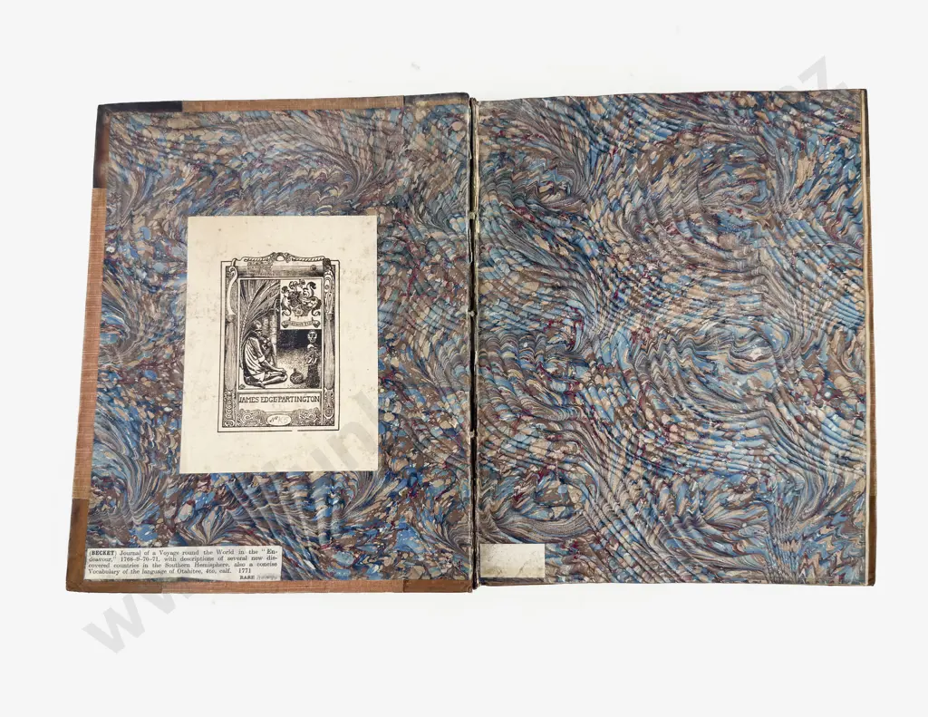 Cook Captain James (Magra James) A Journal of a Voyage round the World Image 1++