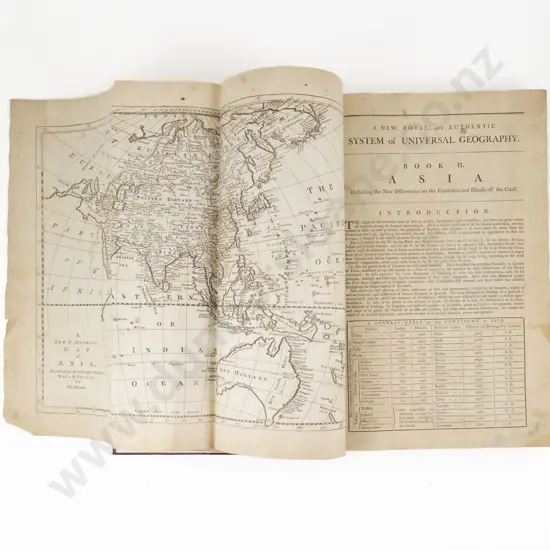 Bankes, Rev. Thomas, (and others) A New And Authentic System Of Universal Geography (Complete in One Volume)