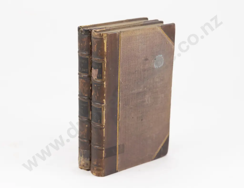 De Lamartine Alphonse - Travels In The East (2 Volumes) Image 1++