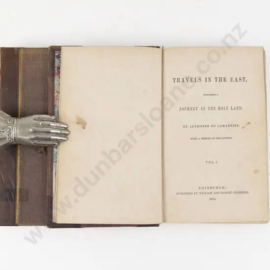 De Lamartine Alphonse - Travels In The East (2 Volumes)