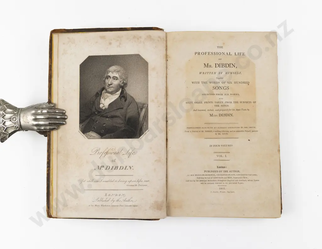 Dibdin - The Professional Life of Mr Dibdin (4 Vols) Image 1++