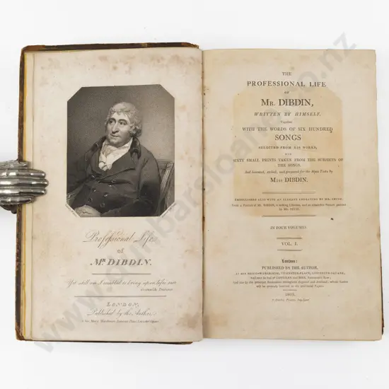 Dibdin - The Professional Life of Mr Dibdin (4 Vols)