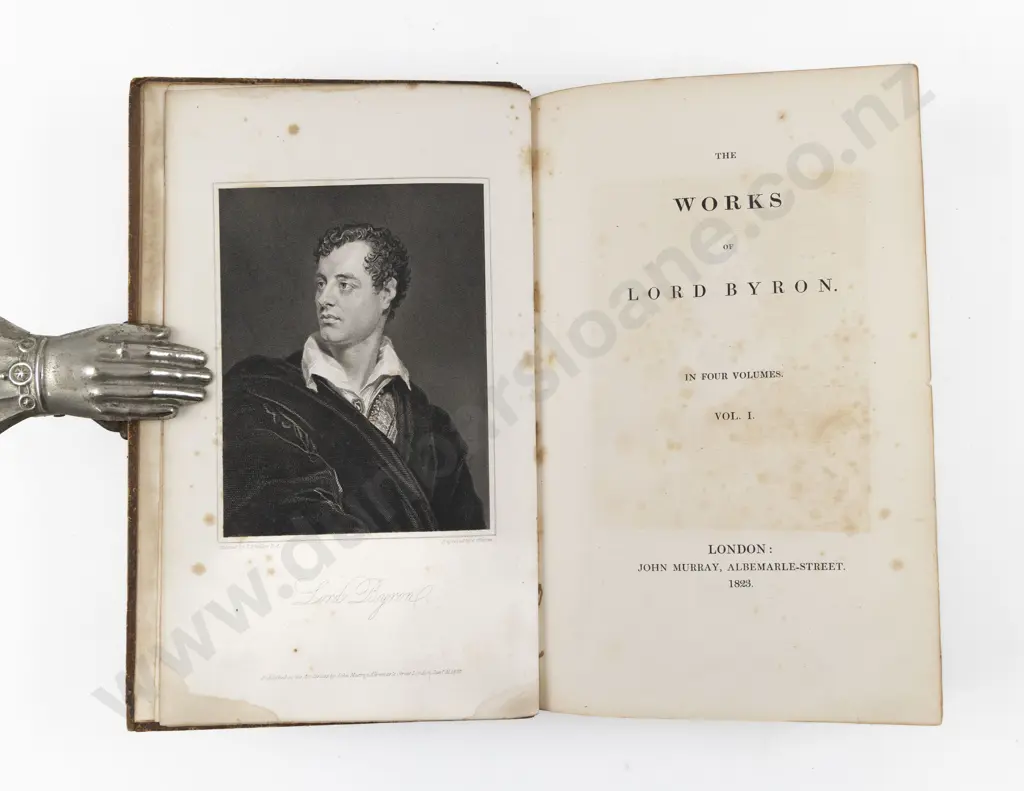 Lord Byron - The Works Of Lord Byron (4 Volumes) Image 1++