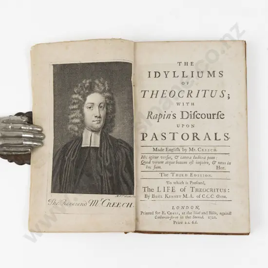 Creech Thomas - The Idylliums of Theocritus