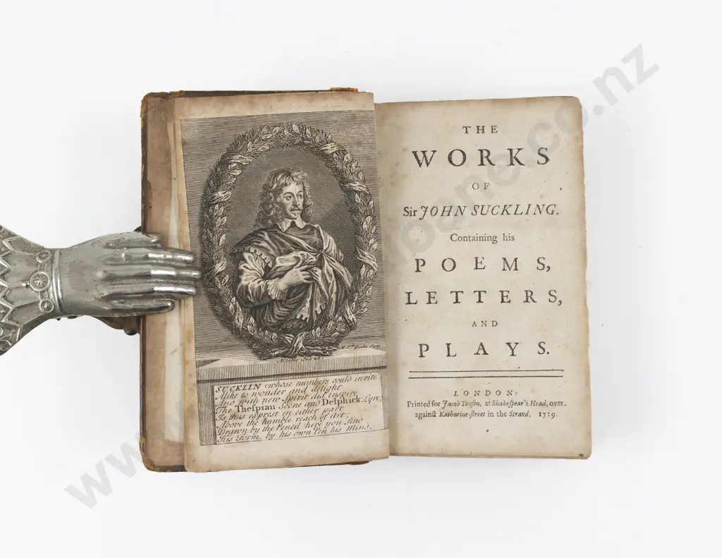 Suckling Sir John - The Works Of Sir John Suckling Image 1++