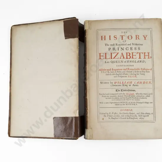 Camden William - The History of The most Renowned and Victorious Princess Elizabeth