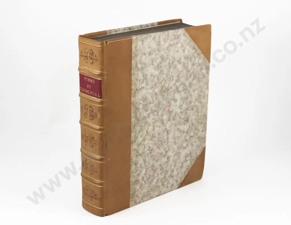 Churchill Charles - Poems By Churchill Image 1++