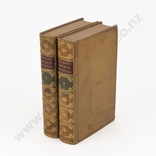 Beckman, John, A History of Inventions, Discoveries, And Origins (2 Vols 1846)