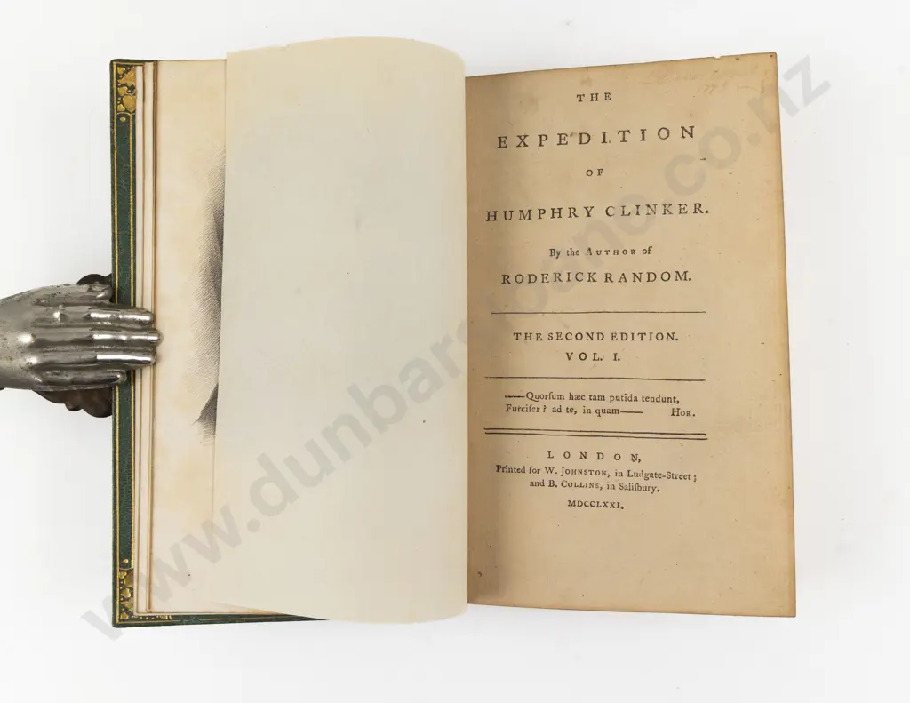 Smollett Tobias George - The Expedition of Humphry Clinker (3 Vols) Image 1++
