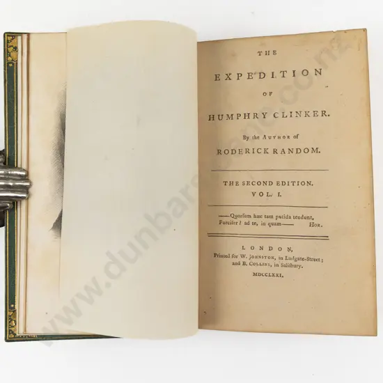 Smollett Tobias George - The Expedition of Humphry Clinker (3 Vols)