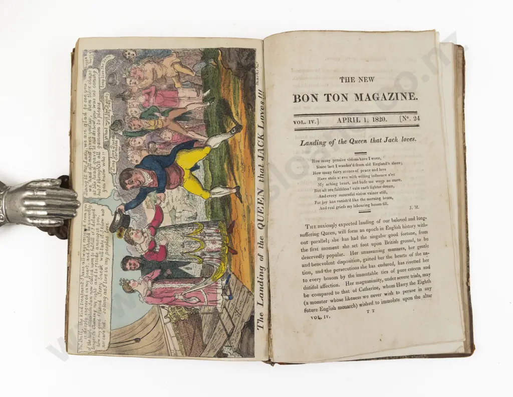 The New Bon Ton Magazine or Telescope of the Times (4 Volumes) Image 1++