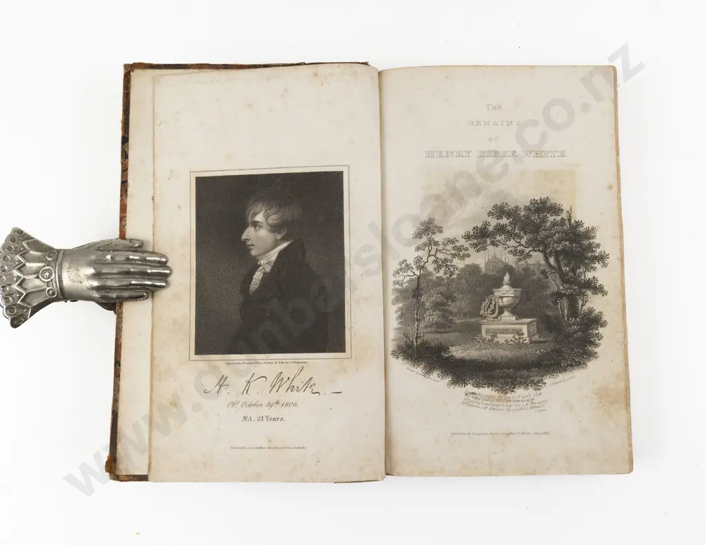 Southee Robert - The Remains of Henry Kirke White Of Nottingham (2 Vols) Image 1++