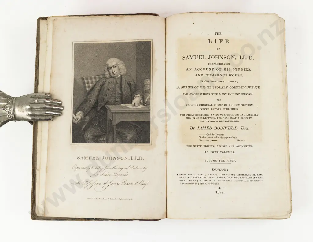 Boswell James - The Life Of Samuel Johnson (4 Volumes) Image 1++