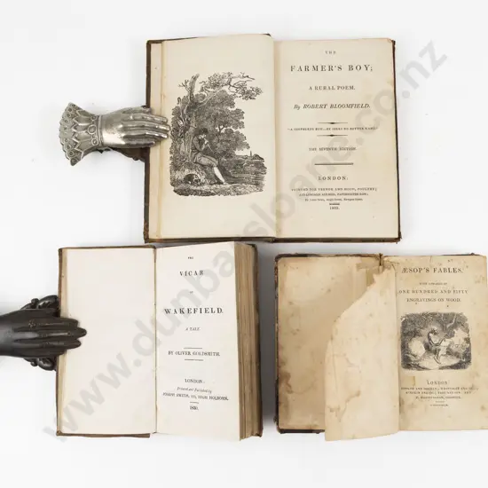 3 Various Small Antiquarian Literary Titles