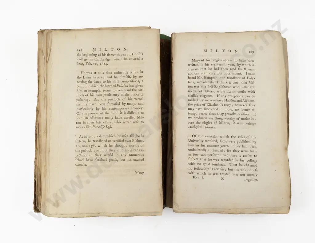 Johnson Samuel - The Lives Of The Most Eminent English Poets (4 Vols) Image 1++