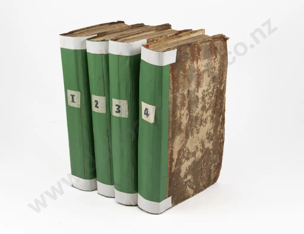 Johnson Samuel - The Lives Of The Most Eminent English Poets (4 Vols) Image 1++