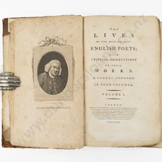 Johnson Samuel - The Lives Of The Most Eminent English Poets (4 Vols)