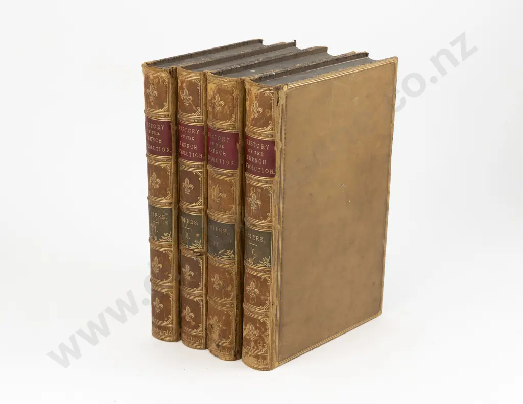 Thiers M A - The History of the French Revolution (4 Vols of 5) Image 1++