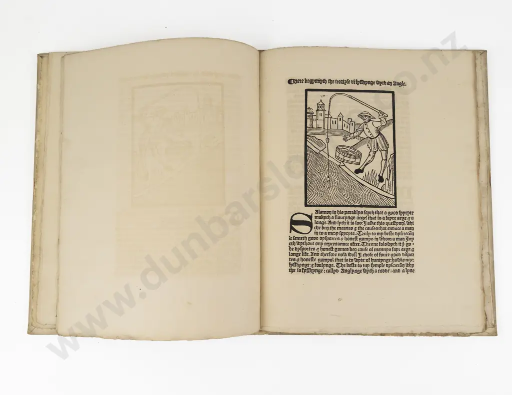 Berners Dame Juliana - A Treatyse of Fysshynge wyth an Angle Image 1++