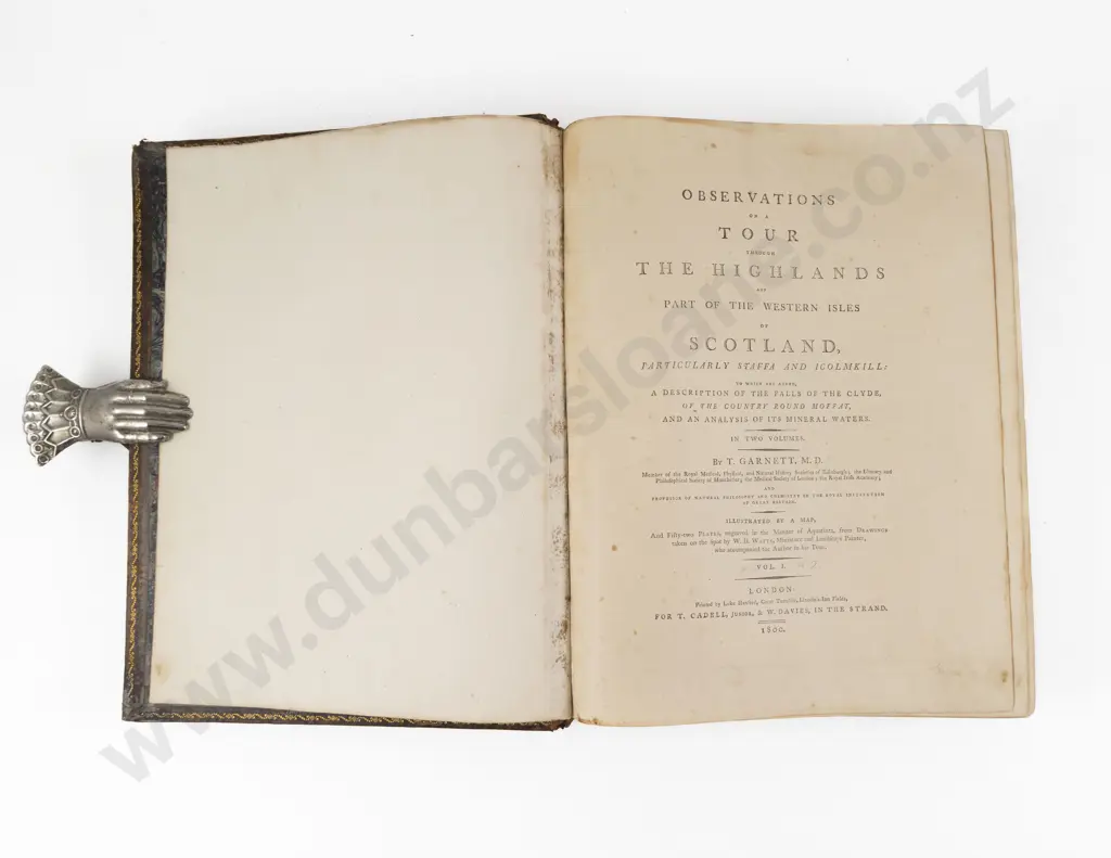 Garnett T - Observations on a Tour through The Highlands and Part Of The Western Isles of Scotland (2 Vols in 1) Image 1++