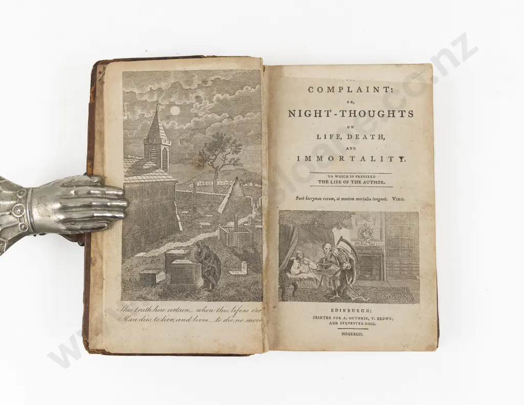 Young Edward - The Complaint or Night-Thoughts on Life Death and Immortality Image 1++