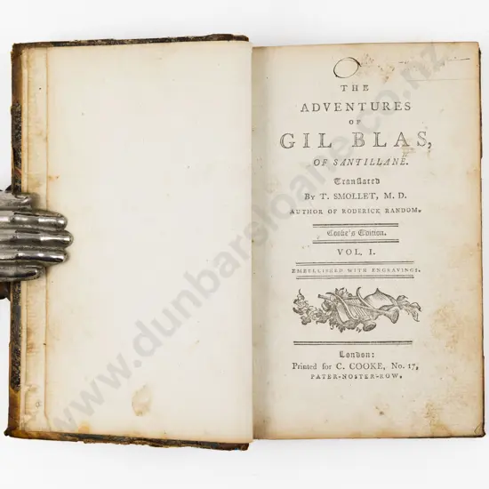 Smollet T (Trans) The Adventures of Gil Blas (4 Volumes)