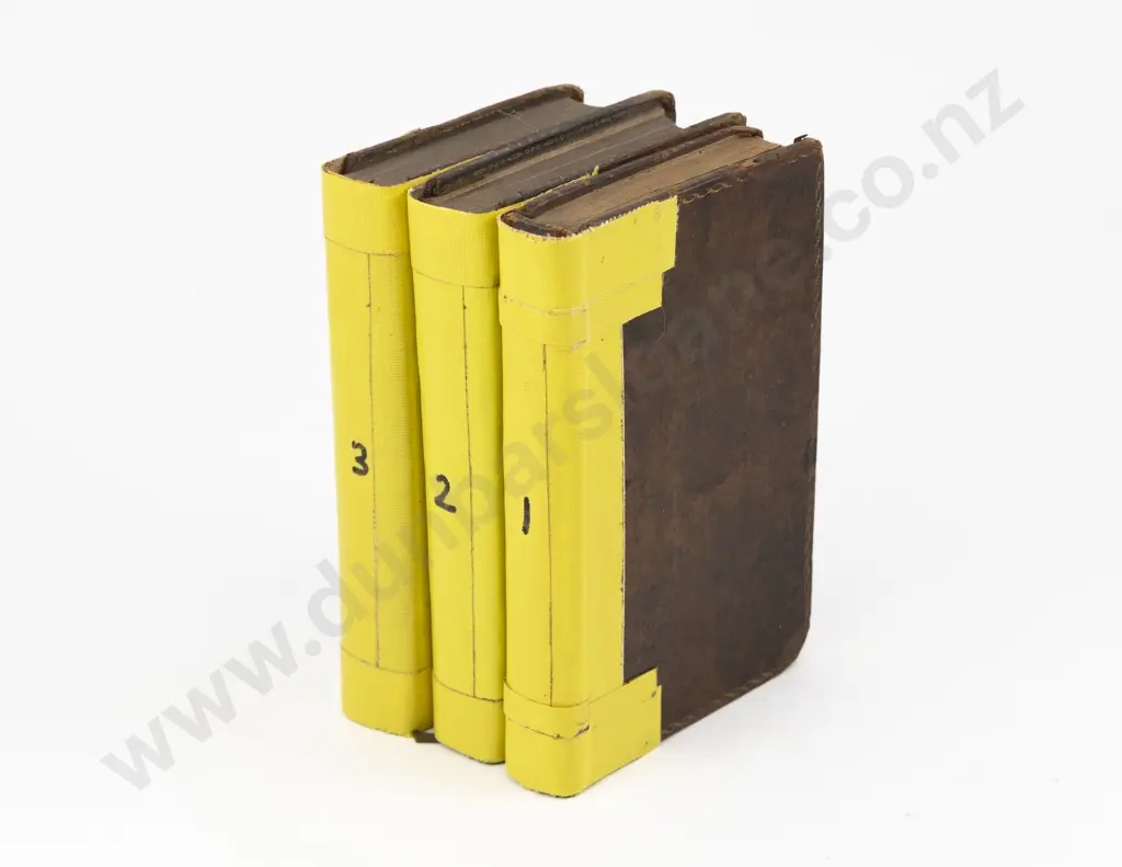 3 x 18th Century Volumes Of Plays Image 1++