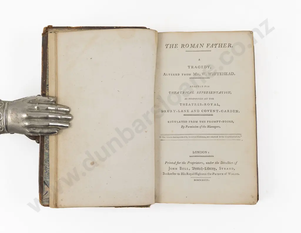 3 x 18th Century Volumes Of Plays Image 1++