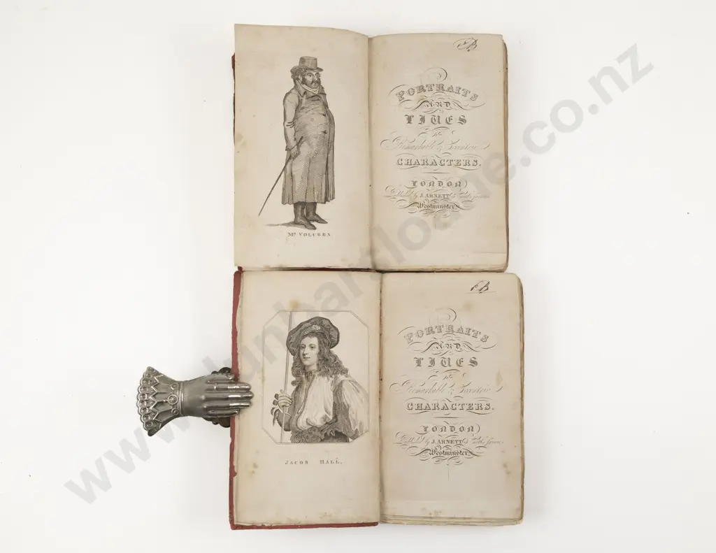 Caulfield James & Lemoine Henry - Portraits And Lives Of Remarkable Eccentric Characters (2 Vols) Image 1++