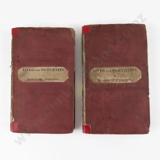 Caulfield James & Lemoine Henry - Portraits And Lives Of Remarkable Eccentric Characters (2 Vols)