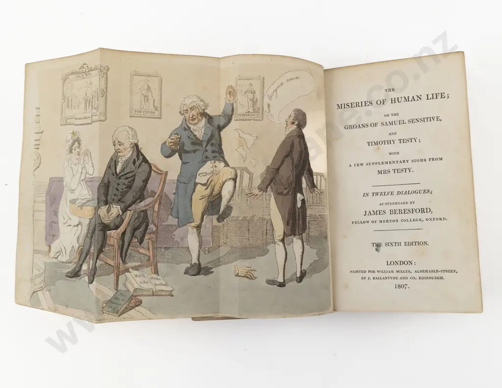 Beresford James - The Miseries Of Human Life (2 Volumes) Image 1++