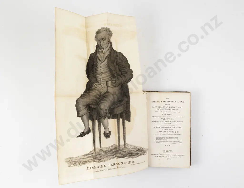 Beresford James - The Miseries Of Human Life (2 Volumes) Image 1++