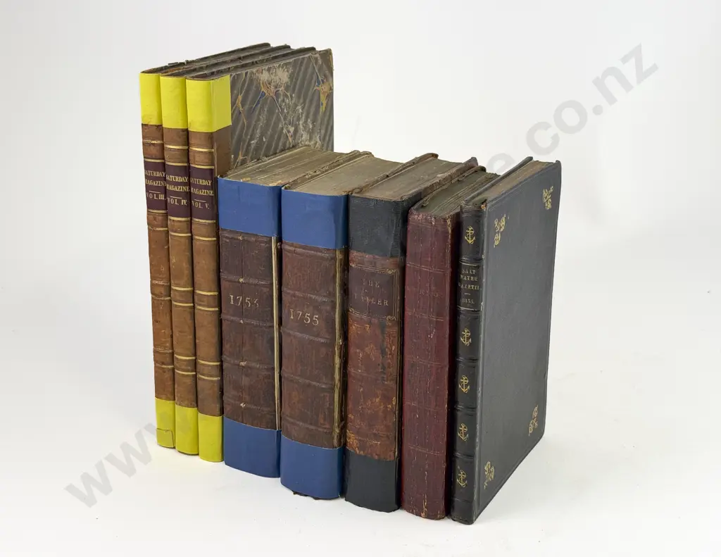 Group Of 8 Various 18th & 19th Society/Gentleman's Magazines Image 1++