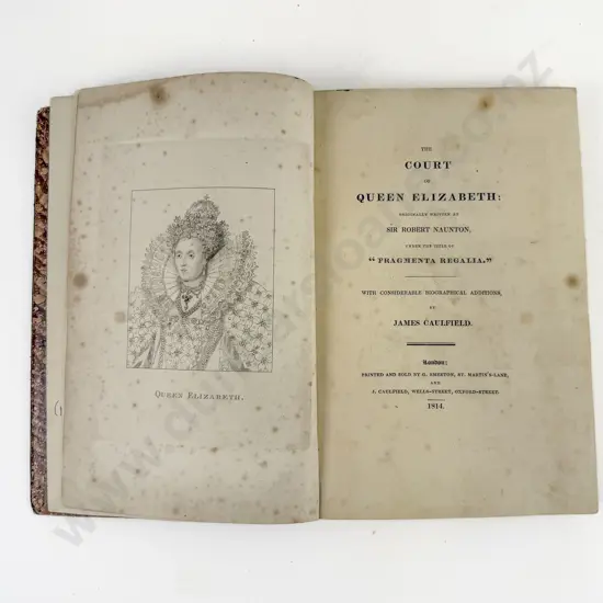 Naunton Sir Robert - The Court Of Queen Elizabeth