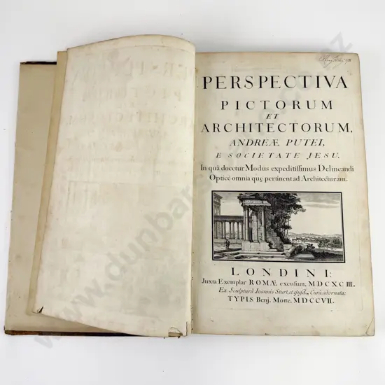 Pozzo Andrea - Rules and Examples of Perspective Proper For Painters And Architects