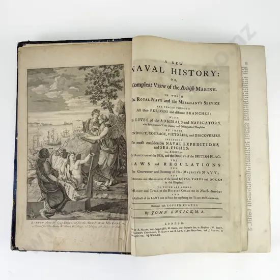 Entick John - A New Naval History