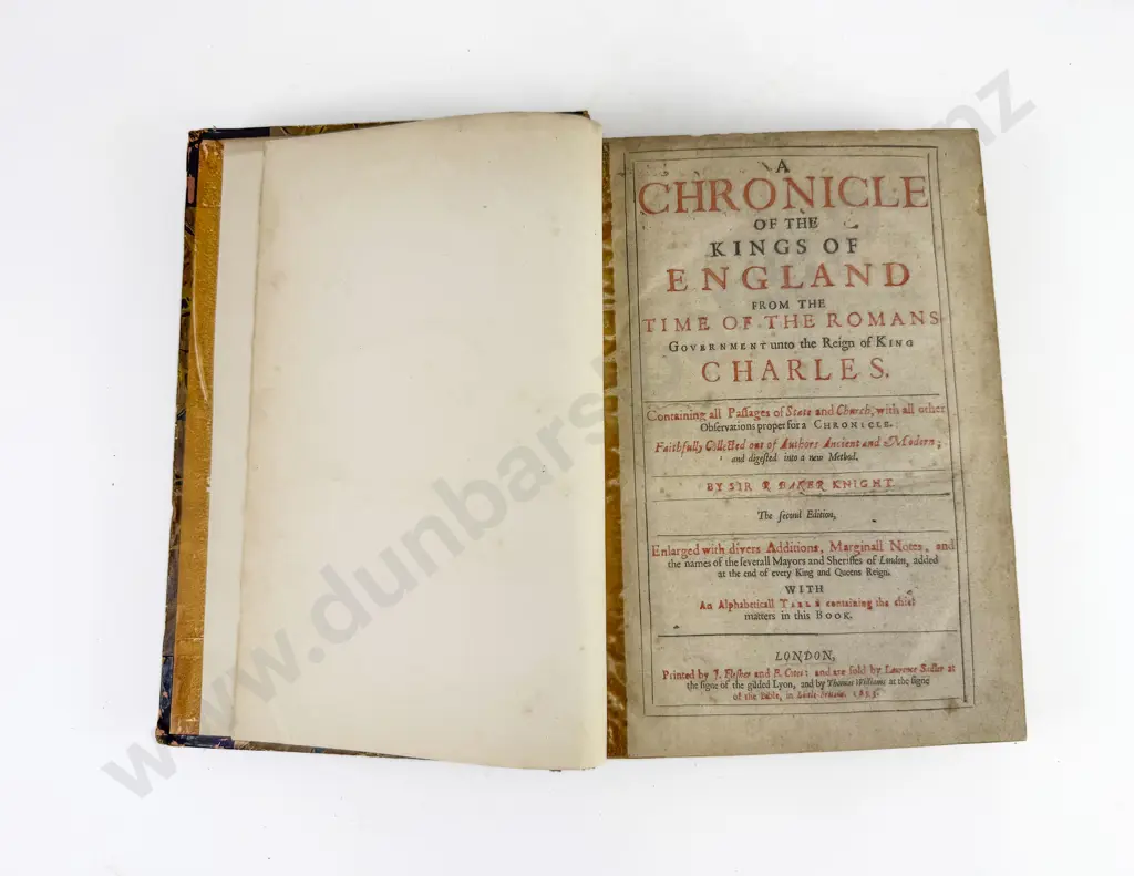 Baker Sir R Knight - A Chronicle Of The Kings Of England Image 1++