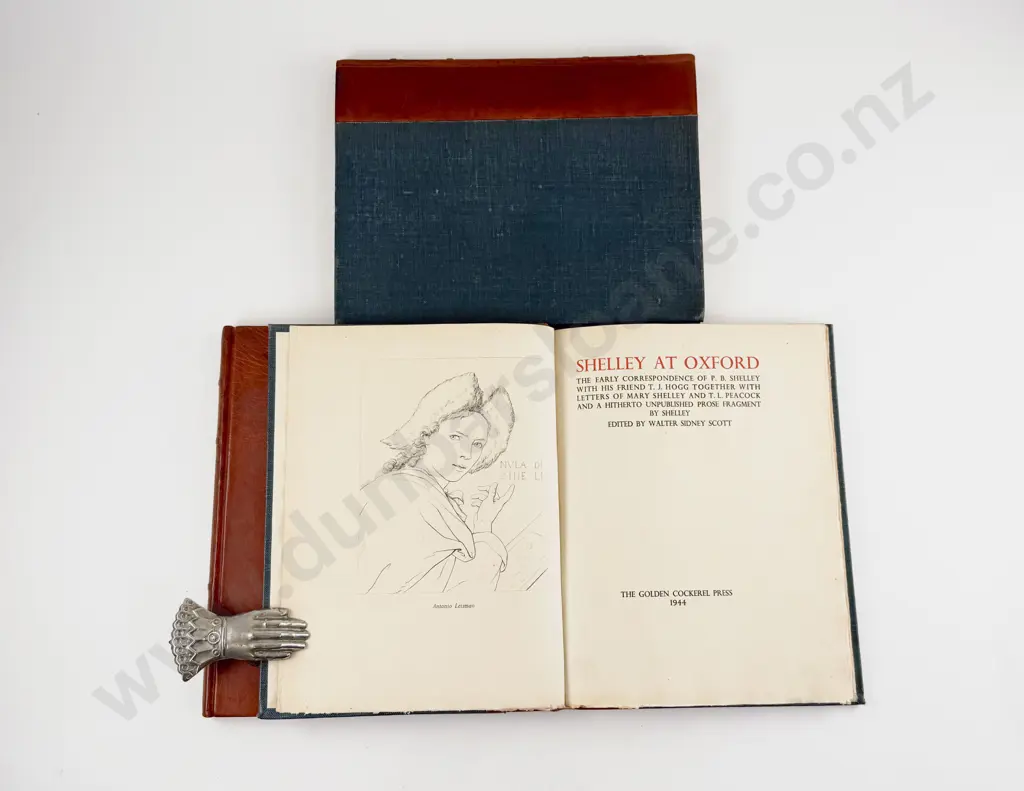 Scott, Walter Sidney, (Ed) The Athenians: Harriet And Mary: Shelley At Oxford (3 Volumes) Image 1++