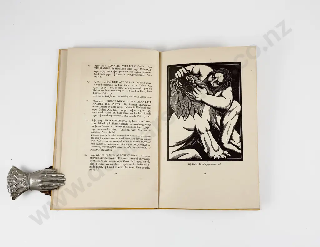 (-) Chanticleer A Bibliography Of The Golden Cockerel Press Image 1++