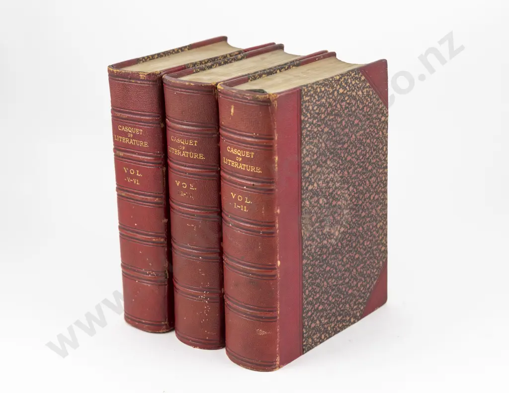 Gibbon Charles - The Casquet Of Literature (6 Volumes in 3) Image 1++