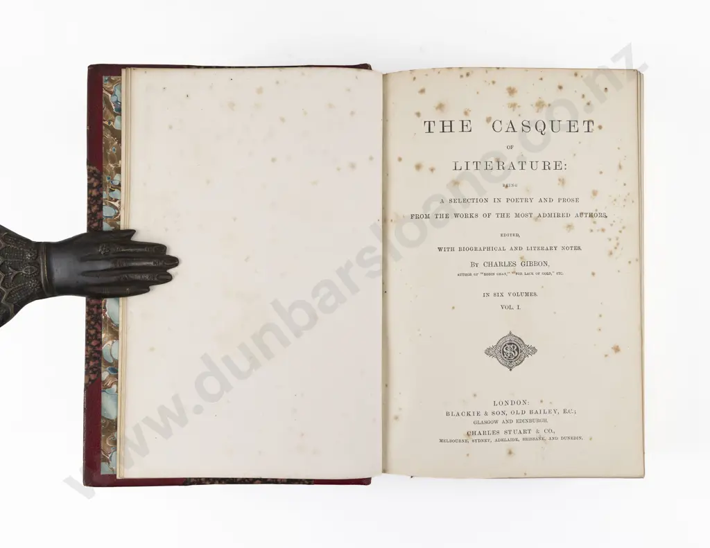 Gibbon Charles - The Casquet Of Literature (6 Volumes in 3) Image 1++
