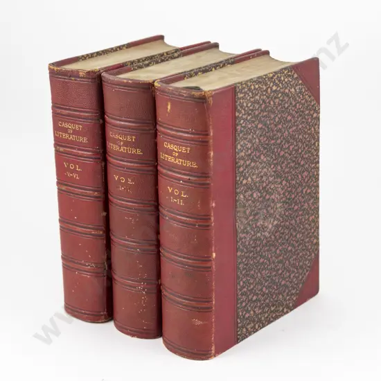 Gibbon Charles - The Casquet Of Literature (6 Volumes in 3)