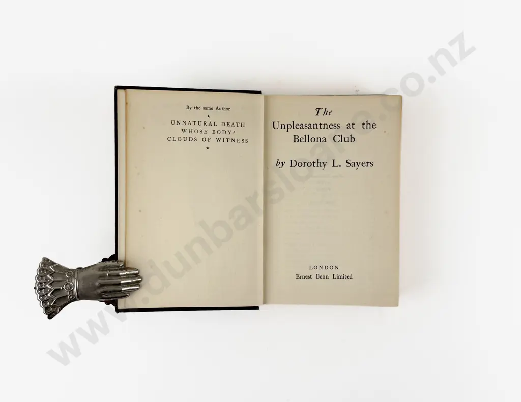 Sayers Dorothy L - The Unpleasantness of the Bellona Club Image 1++