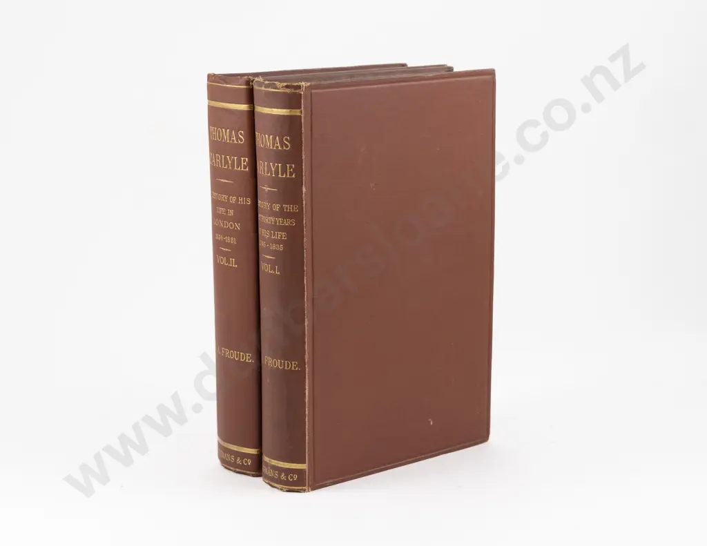 Froude James Anthony - Thomas Carlyle (2 Volumes) Image 1++