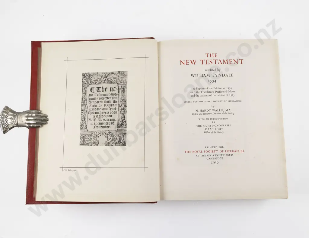Tyndale William (Trans) The New Testament Image 1++