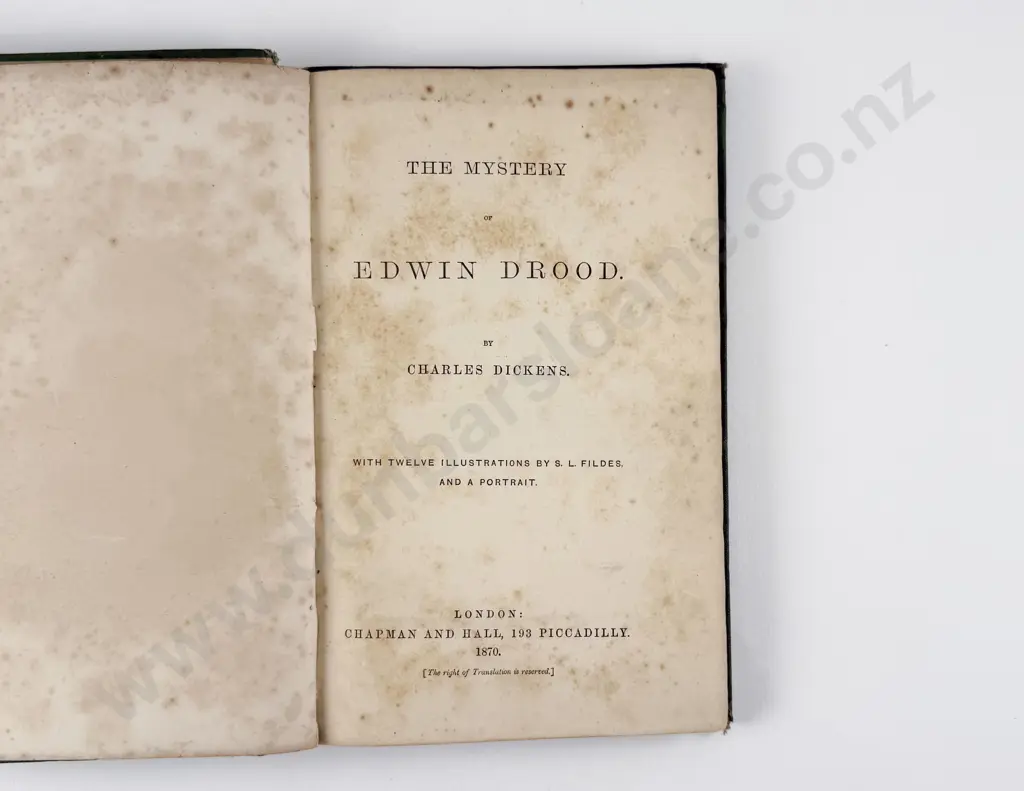 Dickens Charles - The Mystery of Edwin Drood Image 1++