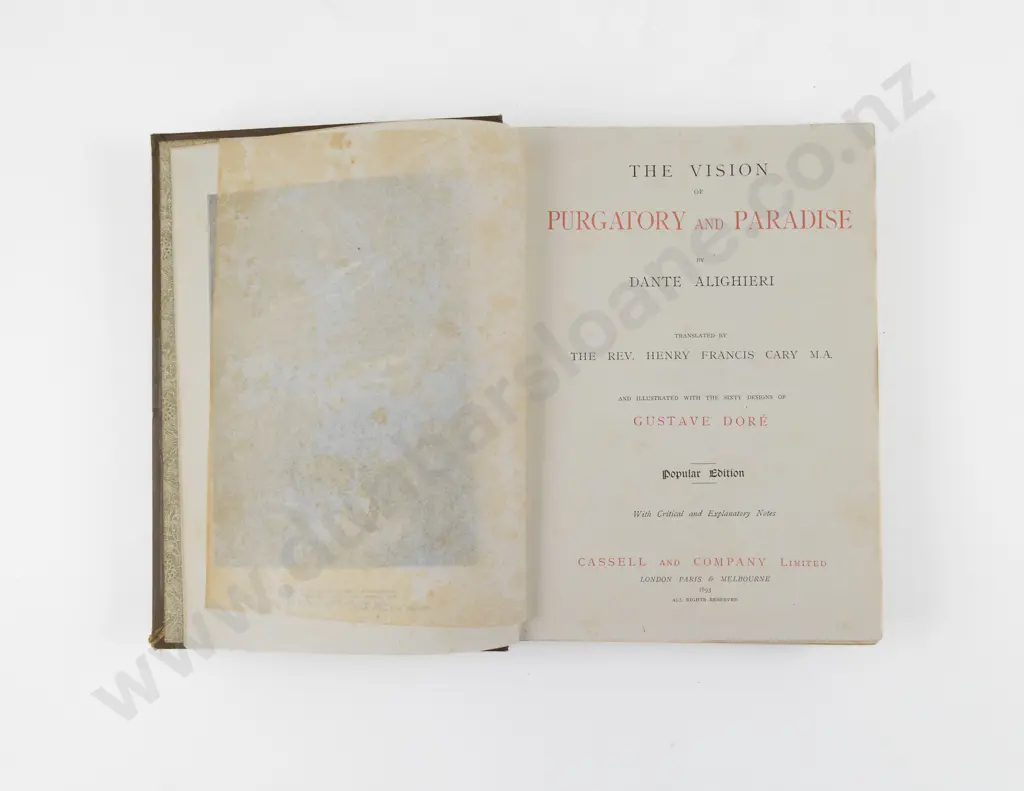 Alighieri Dante - The Vision of Purgatory and Paradise Image 1++