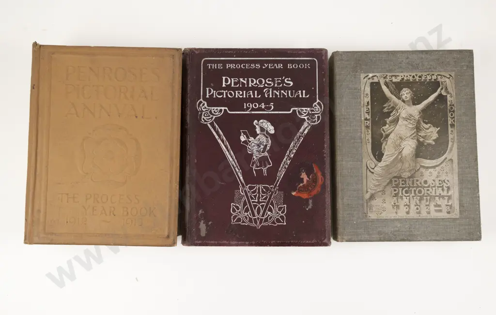 3 Early Penrose Annuals - 1902-3 1904-5 1912-13 Image 1++